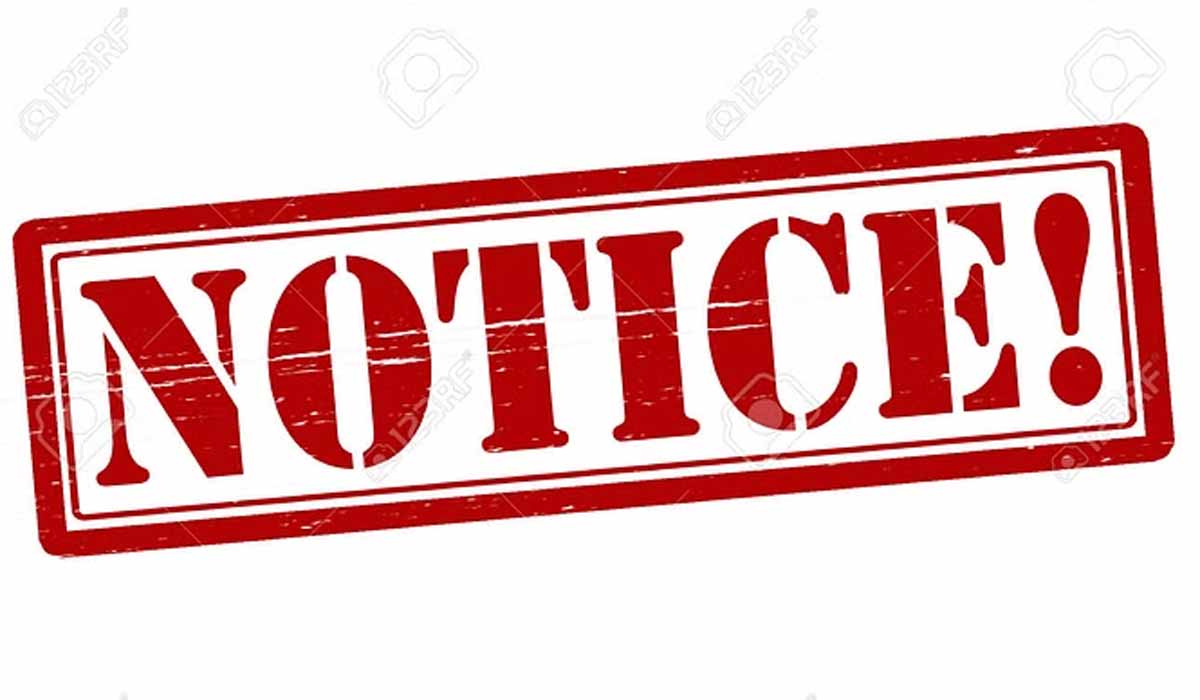 notice